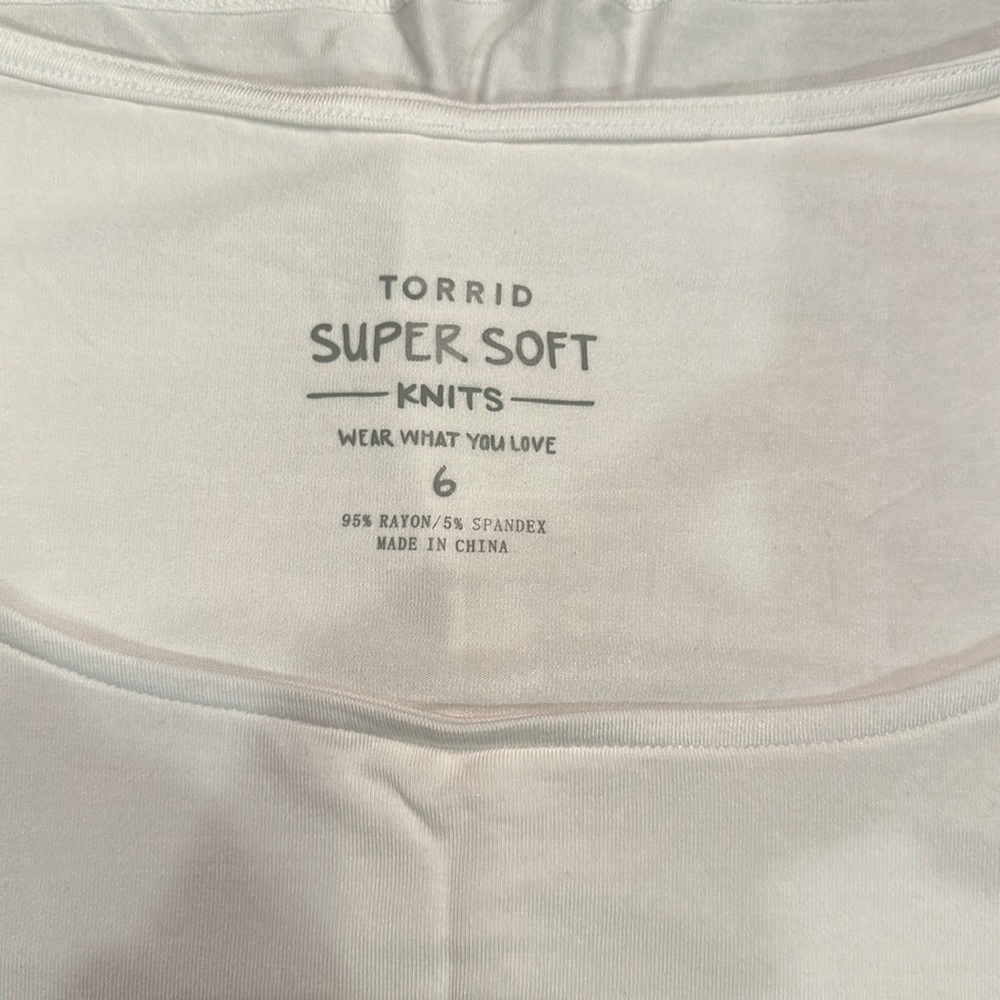 New torrid tank top under shirt